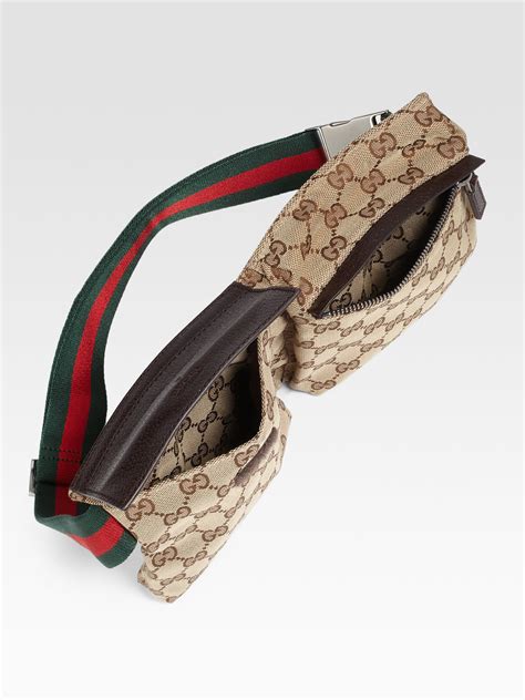 cheap gucci waist pouch|gucci belt bag original price.